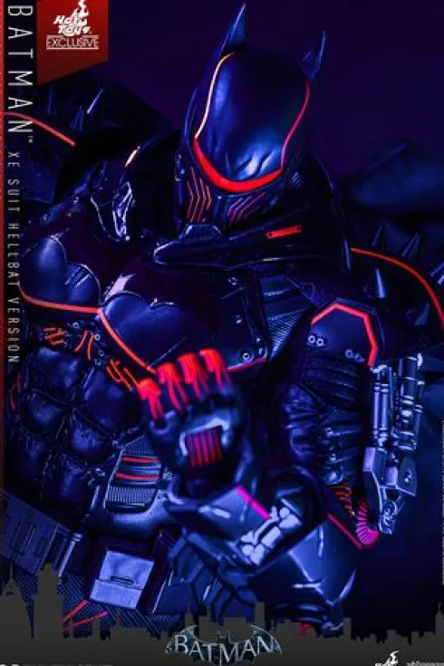 Batman Arkham Origins Figura Videogame Masterpiece 1/6 XE Suit Hellbat Version Hot Toys Exclusive 33 cm