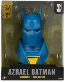 Batman DC Direct Mini-Réplica 1/3 Azrael Batman Máscara (Batman: Knightfall) (Gold Label Collection) 18 cm
