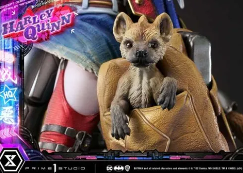 Batman Estatua Ultimate Premium Masterline Series Cyberpunk Harley Quinn 60 cm