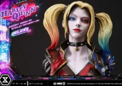 Batman Estatua Ultimate Premium Masterline Series Cyberpunk Harley Quinn Deluxe Bonus Version 60 cm