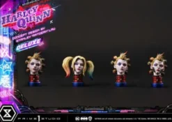 Batman Estatua Ultimate Premium Masterline Series Cyberpunk Harley Quinn Deluxe Bonus Version 60 cm