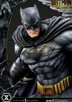 Batman Estatua Ultimate Premium Masterline Series 1/4 Batman Rebirth Edition Black Deluxe Bonus Version 71 cm