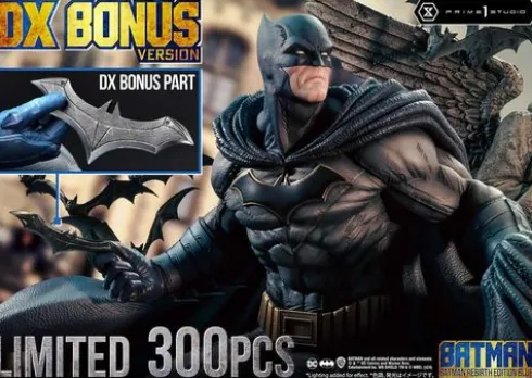 Batman Estatua Ultimate Premium Masterline Series 1/4 Batman Rebirth Edition Blue Deluxe Bonus Version 71 cm