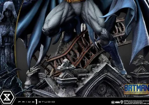 Batman Estatua Ultimate Premium Masterline Series 1/4 Batman Rebirth Edition Blue Deluxe Bonus Version 71 cm