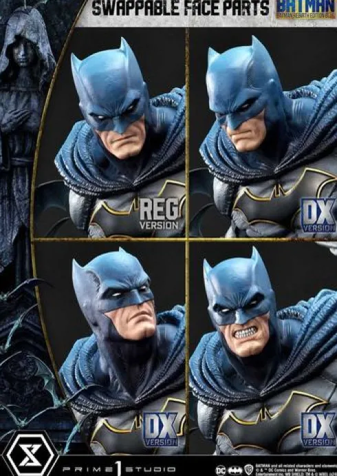 Batman Estatua Ultimate Premium Masterline Series 1/4 Batman Rebirth Edition Blue Deluxe Bonus Version 71 cm