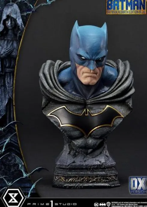 Batman Estatua Ultimate Premium Masterline Series 1/4 Batman Rebirth Edition Blue Deluxe Bonus Version 71 cm