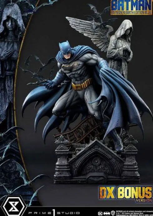 Batman Estatua Ultimate Premium Masterline Series 1/4 Batman Rebirth Edition Blue Deluxe Bonus Version 71 cm