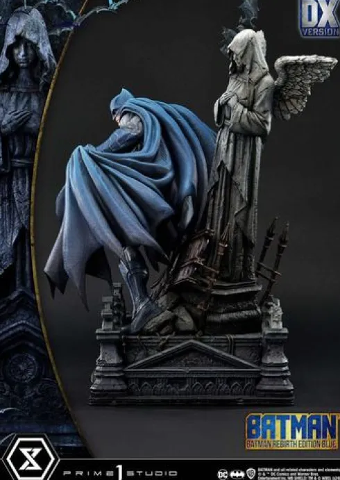 Batman Estatua Ultimate Premium Masterline Series 1/4 Batman Rebirth Edition Blue Deluxe Bonus Version 71 cm