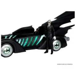 Batman Forever DC Multiverse Figura con Vehículo Alfred Pennyworth & Batmobile (Gold Label) 79 cm
