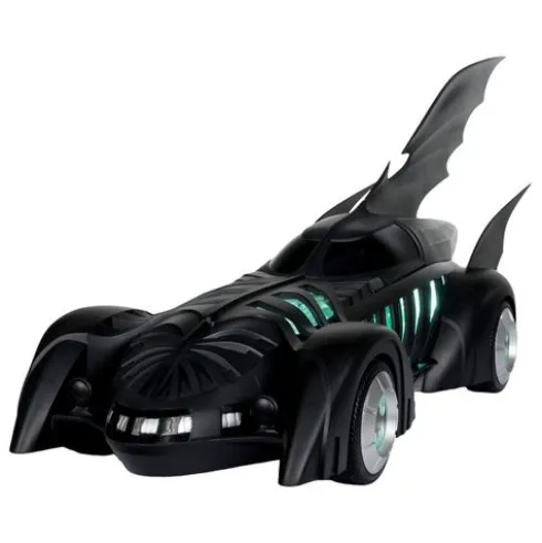 Batman Forever DC Multiverse Figura con Vehículo Alfred Pennyworth & Batmobile (Gold Label) 79 cm