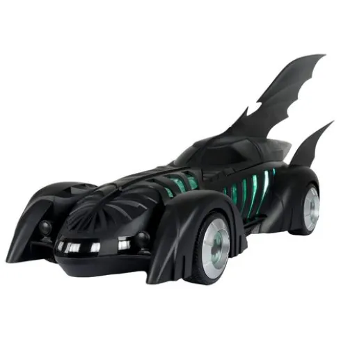 Batman Forever DC Multiverse Figura con Vehículo Alfred Pennyworth & Batmobile (Gold Label) 79 cm