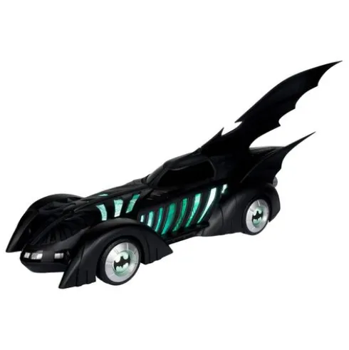 Batman Forever DC Multiverse Figura con Vehículo Alfred Pennyworth & Batmobile (Gold Label) 79 cm
