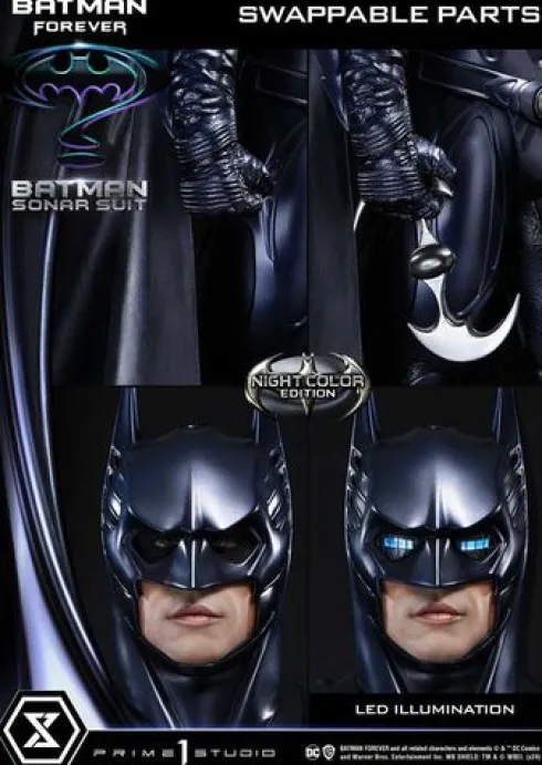Batman Forever Estatua Museum Masterline Series 1/3 Batman Sonar Suit Night Color Edition 95 cm