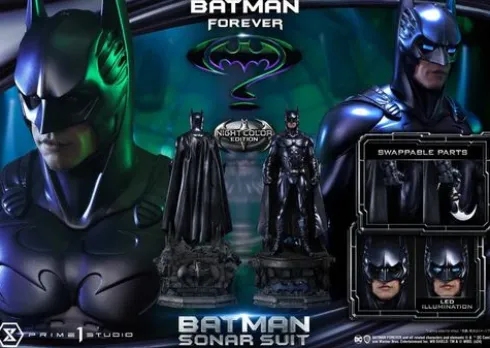 Batman Forever Estatua Museum Masterline Series 1/3 Batman Sonar Suit Night Color Edition 95 cm