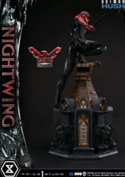 Batman Hush Estatua Nightwing Red Version 87 cm