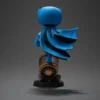 Batman Minifigura Mini Co. PVC Batman on Bat-Signal (Blue Variant) 15 cm