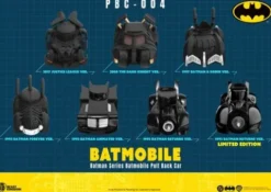 Batman Pull Back Car Series Pack de 6 Coches de Cuerda Blind Box