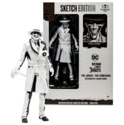 Batman: Three Jokers DC Multiverse Figura The Joker: The Comedian Sketch Edition (Gold Label) 18 cm