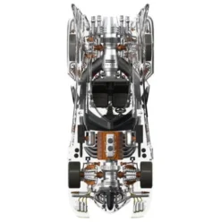 Batman 1989 Vehículo Super Cyborg Batmobile 1989 (Clear) 35 cm