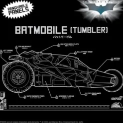 Batman 1989 Vehículo Super Cyborg Batmobile Tumbler (Full Color) 33 cm