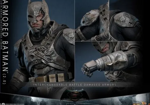 Batman vs Superman Figura 1/6 Batman Armored 2.0 Deluxe Version