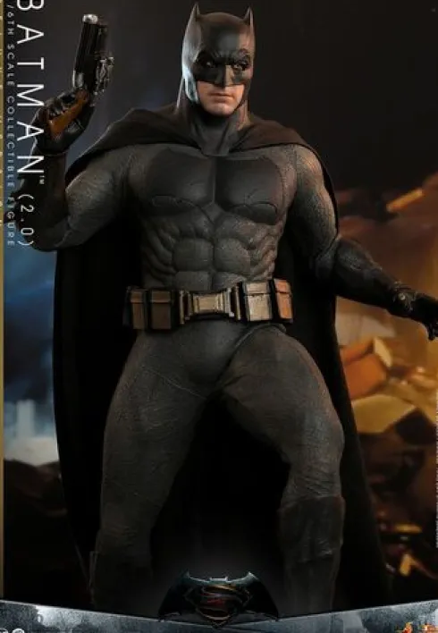Batman v Superman: El amanecer de la justicia Figura Movie Masterpiece 1/6 Batman 2.0 (Deluxe Version) 30 cm