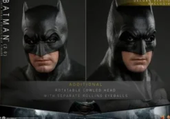 Batman v Superman: El amanecer de la justicia Figura Movie Masterpiece 1/6 Batman 2.0 (Deluxe Version) 30 cm