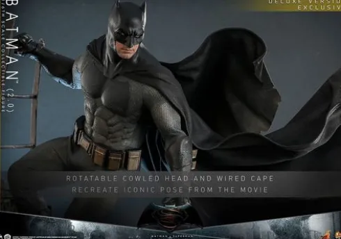 Batman v Superman: El amanecer de la justicia Figura Movie Masterpiece 1/6 Batman 2.0 (Deluxe Version) 30 cm