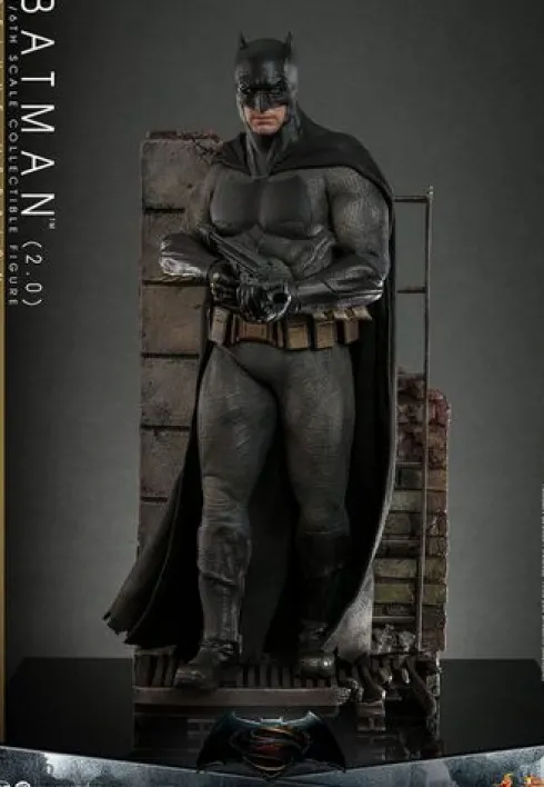 Batman v Superman: El amanecer de la justicia Figura Movie Masterpiece 1/6 Batman 2.0 (Deluxe Version) 30 cm