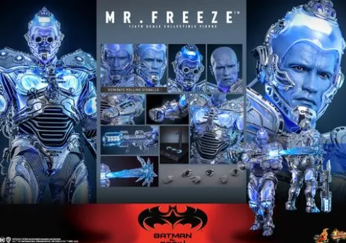Batman y Robin Figura Movie Masterpiece 1/6 Mr. Freeze 33 cm