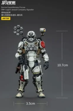 Battle For the Stars Figura Sorrow Expeditionary Forces 09th Legion Assault Company-Signaller 12 cm