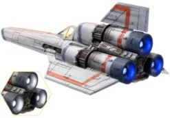 Battlestar Galactica Figura con Vehículo Colonial Viper Mk & Lieutenant Boomer