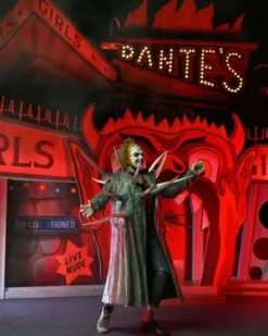Beetlejuice (1988) Diorama Trenchcoat with Spikes Inferno Room Deluxe Set