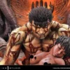 Berserk Estatua Legacy Art Kentaro Miura 1/4 Guts & Casca Bonus Version 72 cm