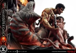 Berserk Estatua Legacy Art Kentaro Miura 1/4 Guts & Casca Bonus Version 72 cm