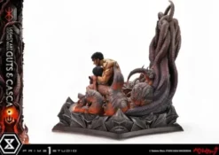 Berserk Estatua Legacy Art Kentaro Miura 1/4 Guts & Casca 72 cm