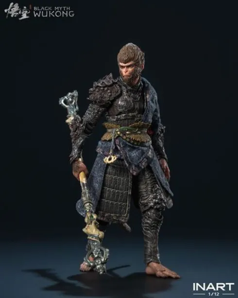 Black Myth: Wukong Figura 1/12 The Destined One in the Bronze Armor Set Standard Ver. 16 cm