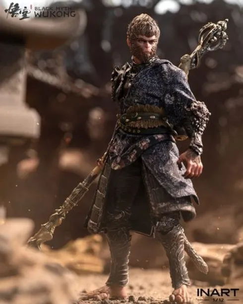 Black Myth: Wukong Figura 1/12 The Destined One in the Bronze Armor Set Standard Ver. 16 cm