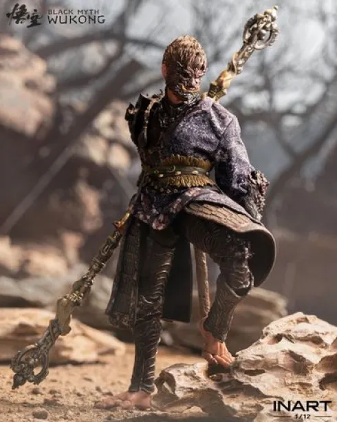 Black Myth: Wukong Figura 1/12 The Destined One in the Bronze Armor Set Standard Ver. 16 cm