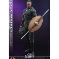 Black Panther Figura Movie Masterpiece 1/6 Black Panther (Original Suit) 31 cm