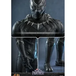 Black Panther Figura Movie Masterpiece 1/6 Black Panther (Original Suit) 31 cm