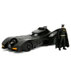 Blister figura Batman + Coche Batmovil metal DC Comics