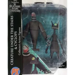 Blister figuras Creature under the Stairs And Cyclops Pesadilla Antes de Navidad 18cm