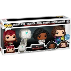 Blister 4 figuras POP Marvel WandaVision Exclusive