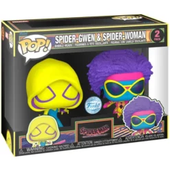 Blister 2 figuras POP Spider-Man Spider-Gwen & Spider-Woman Exclusive