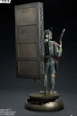 Boba Fett and Han Solo in Carbonite Premium Format Star Wars