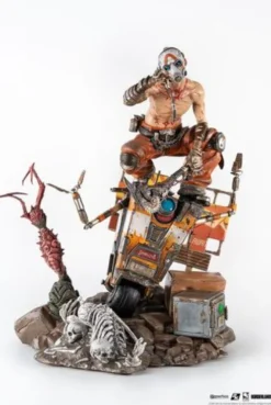 Borderlands 3 Estatua 1/6 Psycho & Claptrap Diorama 40 cm
