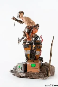 Borderlands 3 Estatua 1/6 Psycho & Claptrap Diorama 40 cm
