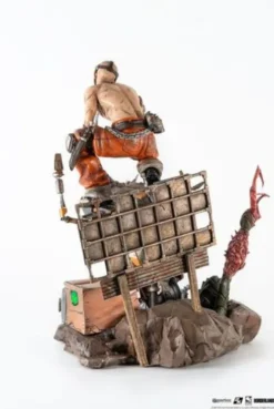 Borderlands 3 Estatua 1/6 Psycho & Claptrap Diorama 40 cm