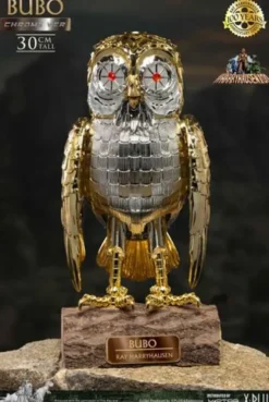 Bubo the Mechanical Owl Estatua Soft Vinyl Ray Harryhausen’s Bubo Chrome Ver. 30 cm